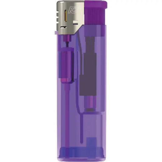 Windproof Turbo Flame Refillable Lighter Purple